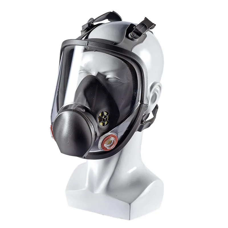 Only mask Противогаз на все лицо, фильтр с активированным углем, респиратор, Промышленная пыль, маски для рта, анти-туман, маска для лица, покраска, спрей, сварка - Цвет: Only mask
