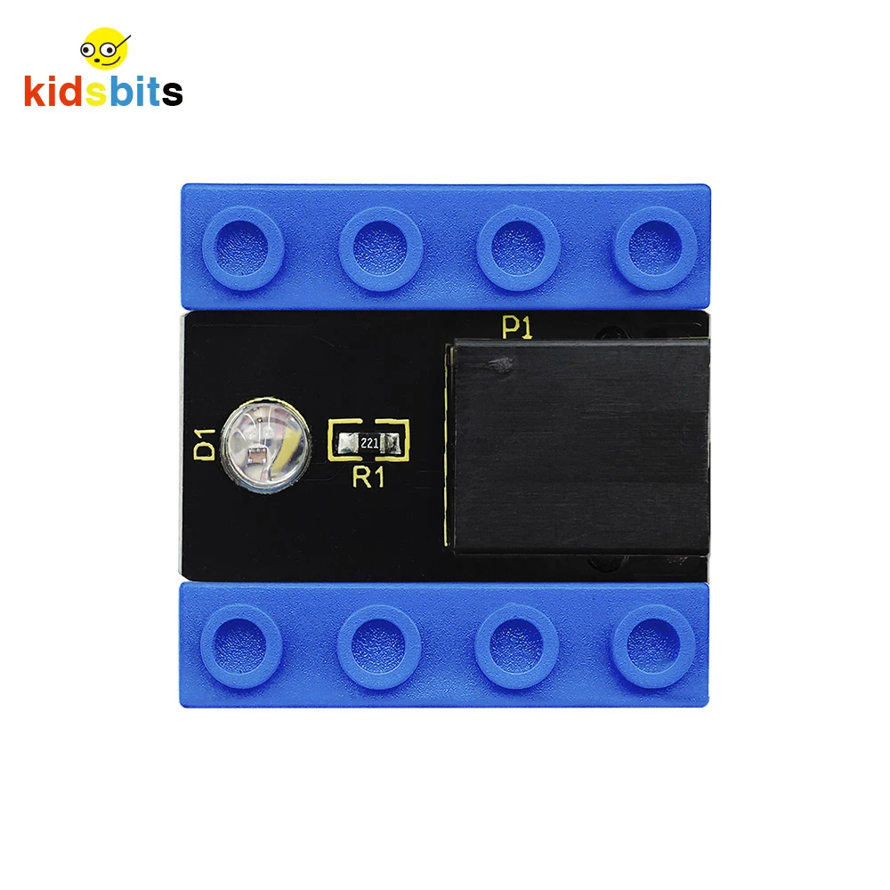 Kidsbits блоки кодирования 7 цветный Мерцающий СВЕТОДИОДНЫЙ модуль совместим с Arduino