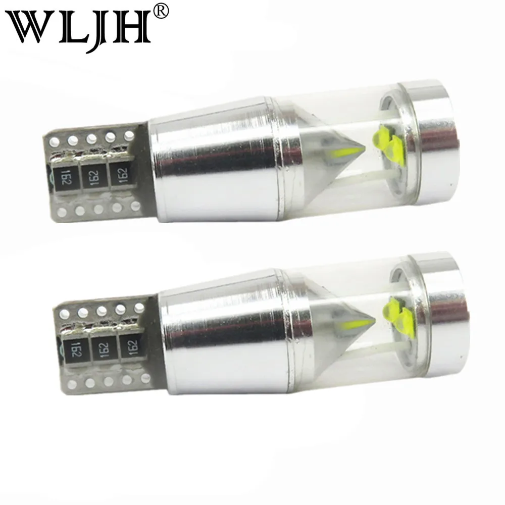 WLJH 2x T10 W5W Canbus LED Light Cree Chip No Error 500lm 9W Motor Car Parking Number Plate Clearance Backup Reverse | Автомобили и