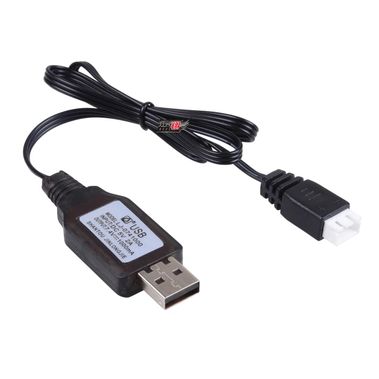 

12428 A959 A979 K989 7,4 V 1000MA USB зарядное устройство кабель WLtoys RC гоночный автомобиль весы запасные части Аксессуары