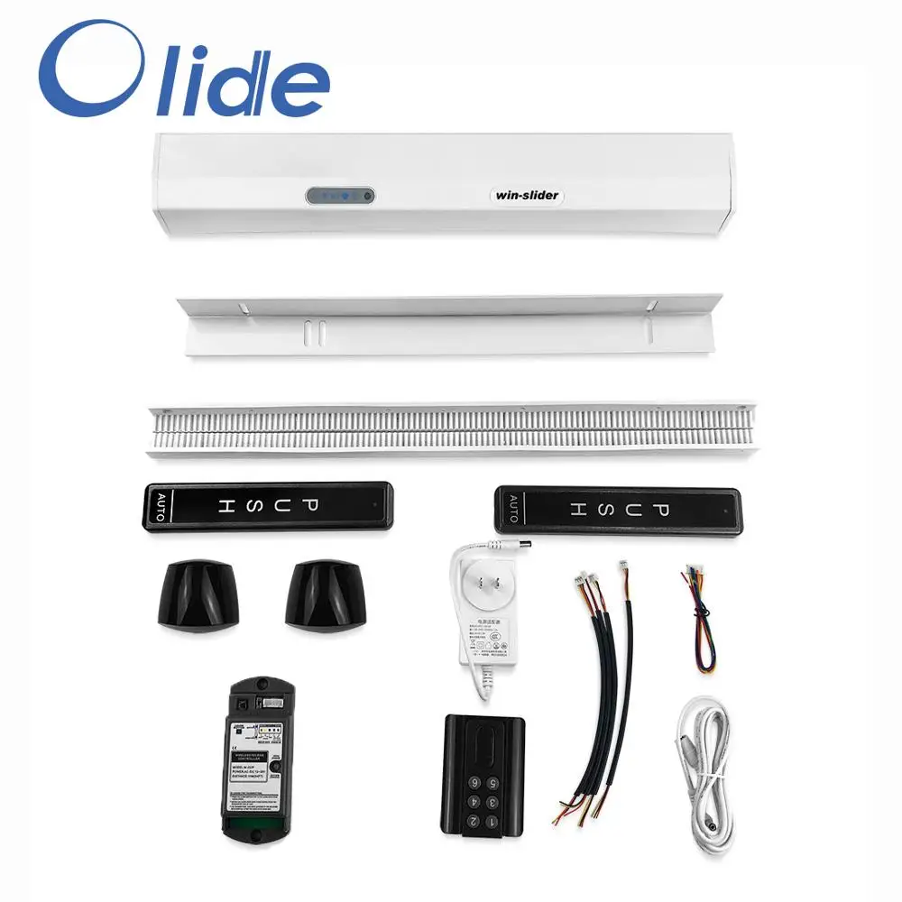 

Olide Auto Sliding Open Door Closer With Pet Infrared Sensor White Color