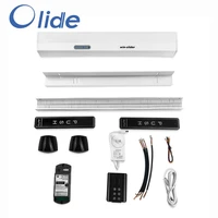 olide auto sliding open door closer with pet infrared sensor white color