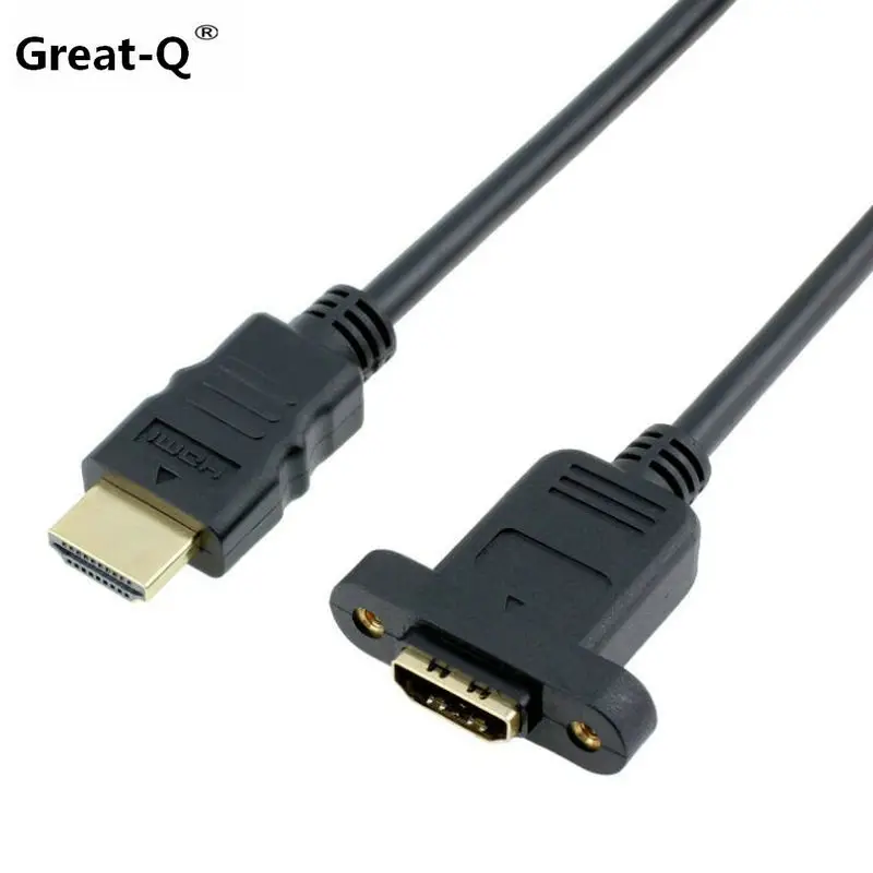 Кабель HDMI Great-Q с позолоченным штекером 14 + 1 Удлинительный кабель из меди