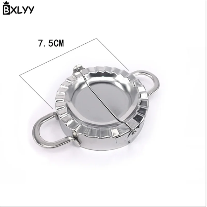 small BXLYY новая многостильная форма для пельменей из нержавеющей стали нож для резки теста DIY принадлежности для выпечки Кухонные гаджеты украшение для дома. 8z - Цвет: small