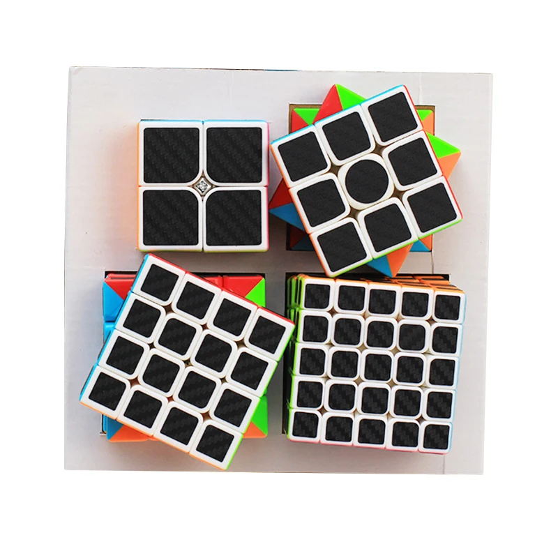 4 шт./компл. Волшебные кубики 2x2x2 3x3x3 4x4x4 5x5x5|Головоломки| |