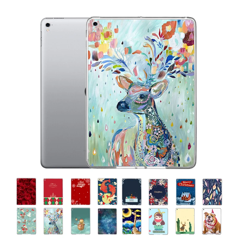 KiKiss чехол с несколькими принтами для Apple Ipad 6 Air 2 Модель A1566 A1567 9 7 дюймовый ТПУ