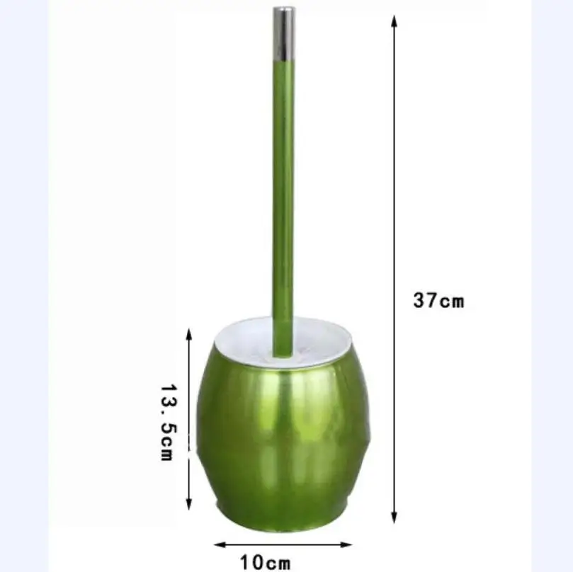 Круглая щетка для унитаза из нержавеющей стали Набор щеток чистки туалета в