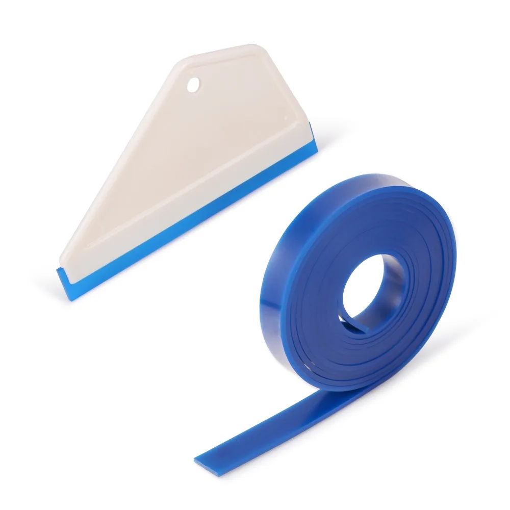 Резиновое лезвие EHDIS 45 см + 1 шт. виниловый скребок, инструменты для очистки автомобиля, очиститель воды, инструменты для окрашивания окна, виниловая пленка, автомобильные аксессуары