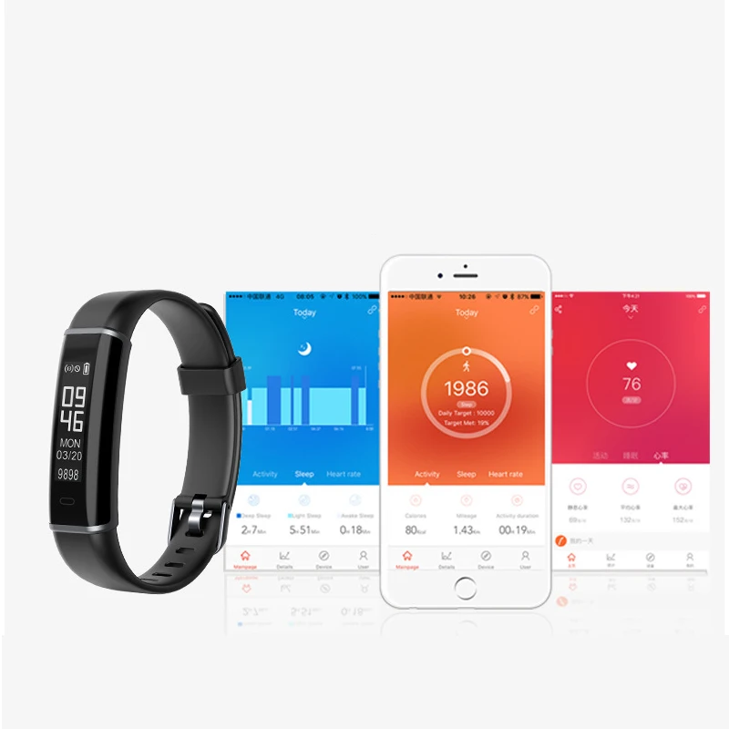 Цветной смарт браслет Tonbux ID130 часы с пульсометром фитнес трекер PK mi band 3 Honor