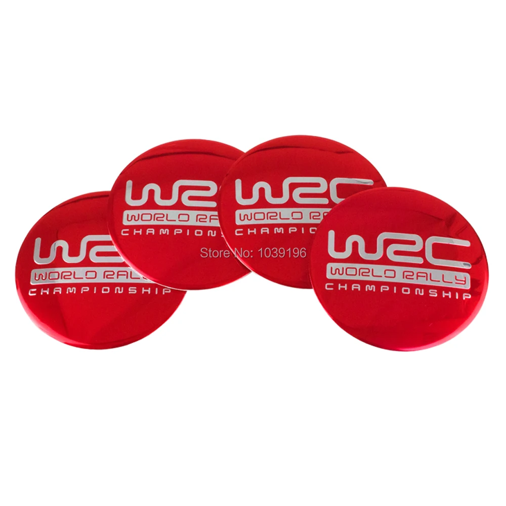 4 x Автомобильный Стайлинг WRC World Rally Championship 3D металлический алюминиевый сплав
