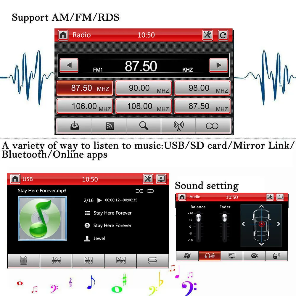 Автомобильный мультимедийный радиоприемник dab 1 Din 7 &quotаудио стерео FM AM R. D.s