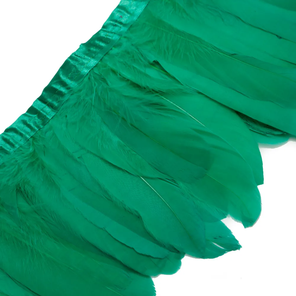 1 м/лот окрашенное гусиное перо из гусиного пера отделка для свадебного платья