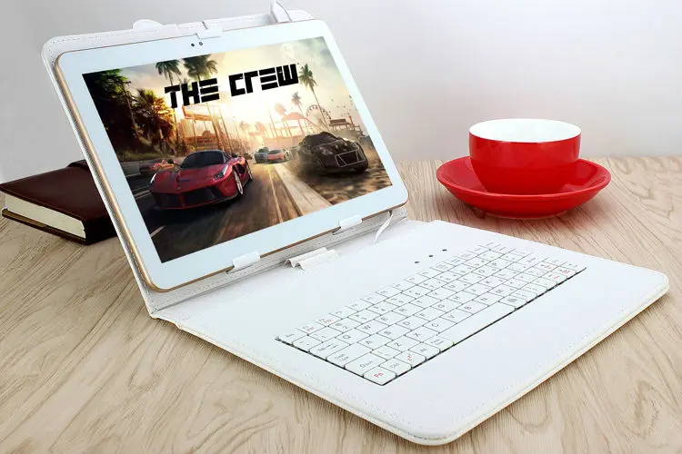 CARBAYTA ультра тонкая мультимедийная Кожаная клавиатура для Android Tablet PC 10 1 дюймов