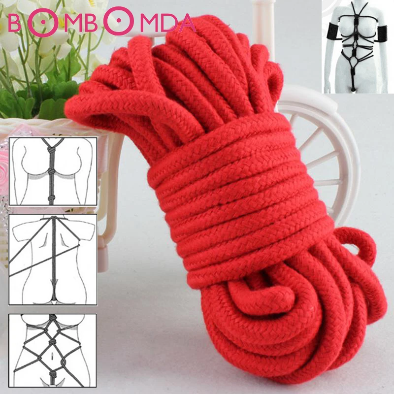 10 м веревка завязанный секс пояс безвредный Фетиш для взрослых пары связывание