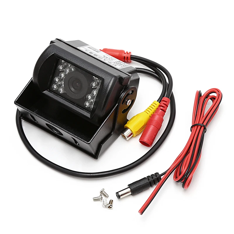 

18 IR LED Car Rearview Camera Night Vision Wide Angle Waterproof Truck Bus Camera For Car Rear View Displayer Night Vision 2017