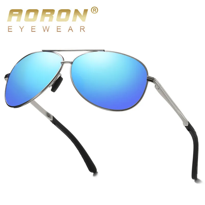 Солнцезащитные очки AORON Мужские поляризационные зеркальные UV400 S4|Мужские