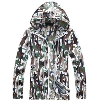 2018 breathable camouflage hooded long sleeve waterproof jackets quick dry outdoor camping climbing sport hiking jacket