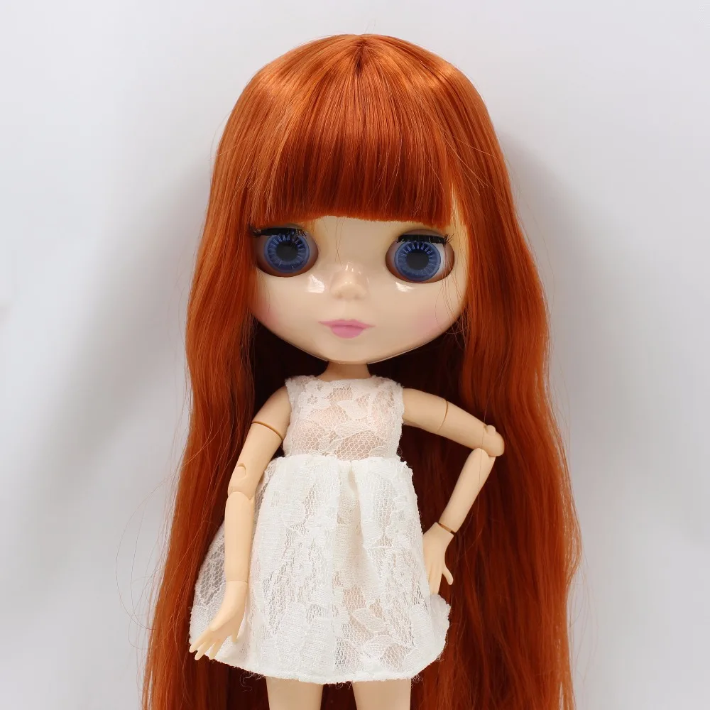 Кукла ICY DBS Blyth 1/6 bjd сустав тело натуральная кожа имбирь прямые волосы 30 см голая