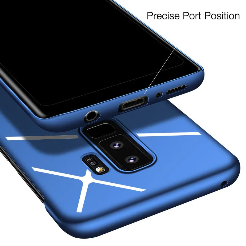 Plonglora матовый чехол для телефона Samsung Galaxy S9 Plus роскошные мягкие силиконовые