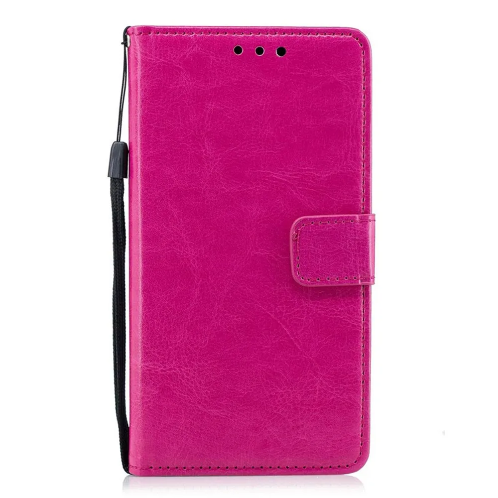 Rose Red Кожаный бумажник чехол для huawei Коврики 20 Lite 20 Pro P30 P20 Lite P Smart чехол на Honor 10i 8X 8C Y6 Y7 Y9 Y9 крышка - Цвет: Rose Red