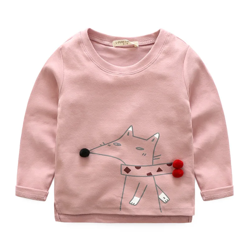 Детская Хлопковая футболка с длинным рукавом на весну | одежда и обувь