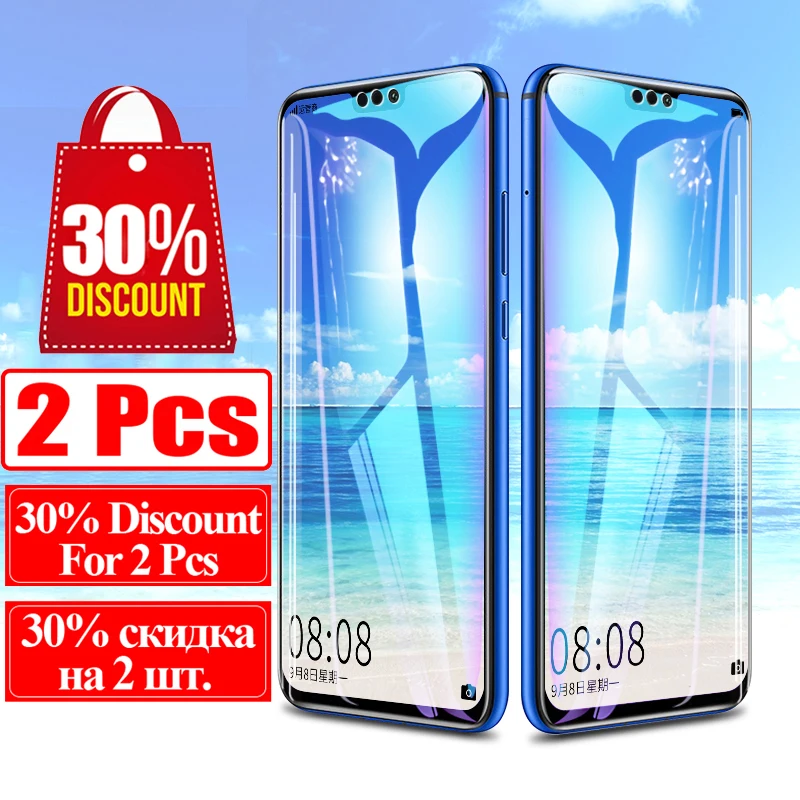 Защитный чехол на для Huawei Honor 6C Pro сотовом телефоне защитное стекло 8x max 8 9 10 lite 6a 6x7x6