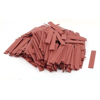 250pcs 8mm dia 80mm long polyolefin 21 heat shrink tubing wire wrap sleeve red