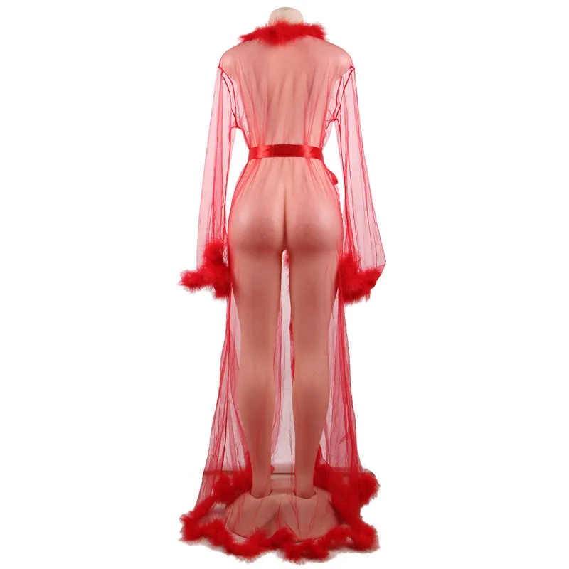 Сексуальное женское белье размера плюс сексуальное платье Babydolls сексуальное женское прозрачное сексуальное эротическое нижнее белье с мехом D80759