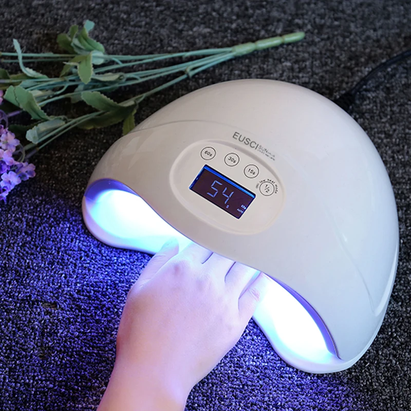 Распродажа! Лампа УФ/LED профессиональная для сушки ногтей сушилка с инфракрасным