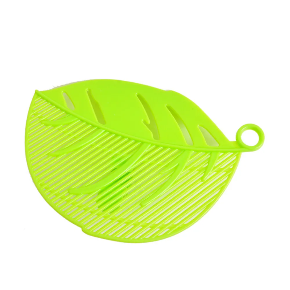 Practical Clean Leaf Shape Rice Strainer Sieve Beans Peas Cleaning Gadget for Kitchen Clips Tools 4 Colors Optional | Дом и сад