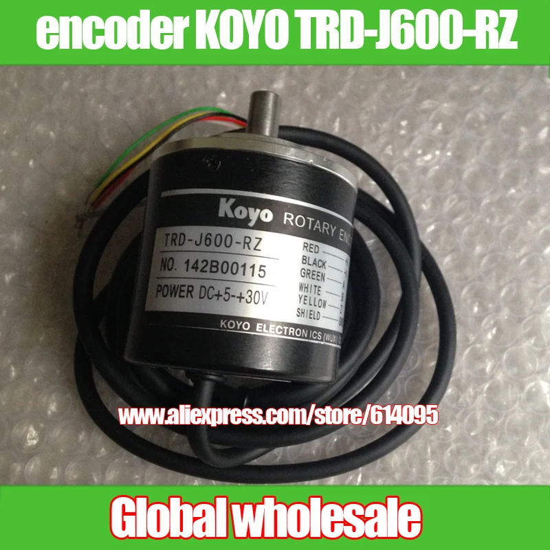 Free shipping incremental rotary encoder / KOYO TRD-J600-RZ DC5V to 30V servo motor | Электронные компоненты и
