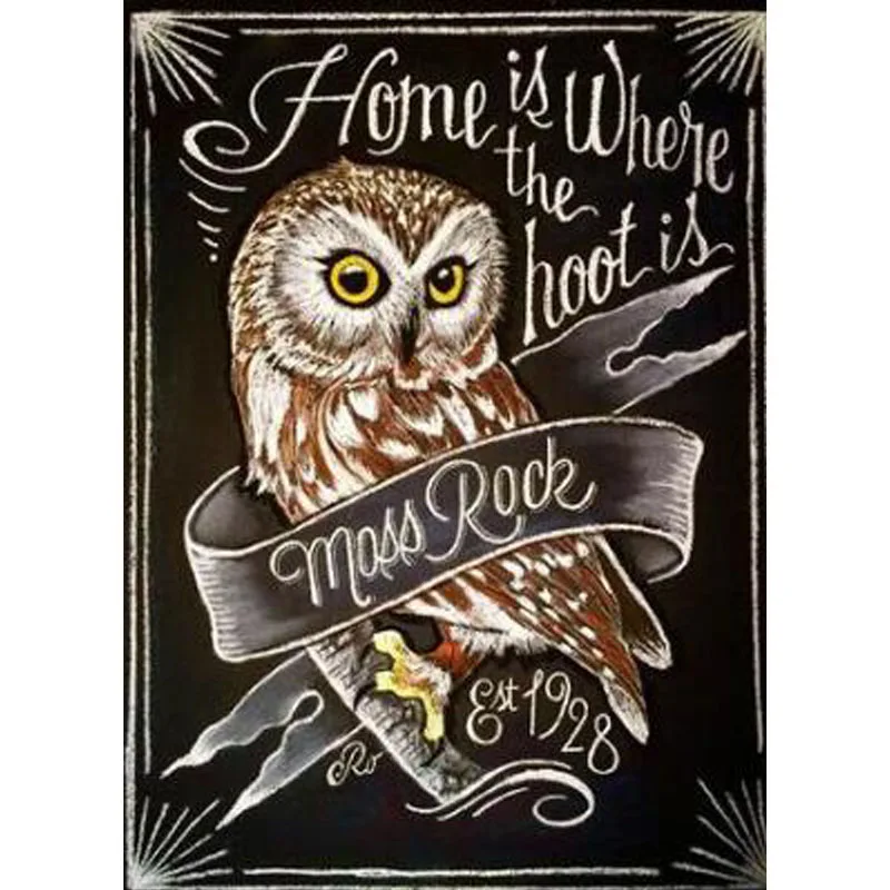 

DIY Diamond Dots Cute Owls Full Square Drills Coffee Tea Animals Diamond Painting Cross Stitch Art Craft Rhinestone Embroidery