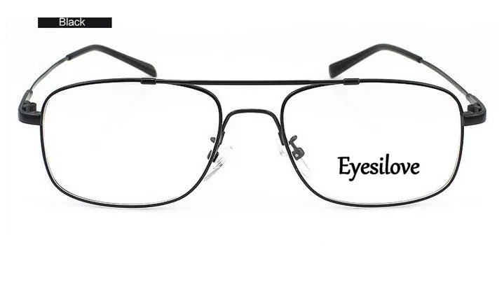 Eyesilove/горячая Распродажа мужские титановые оправы для очков с эффектом памяти