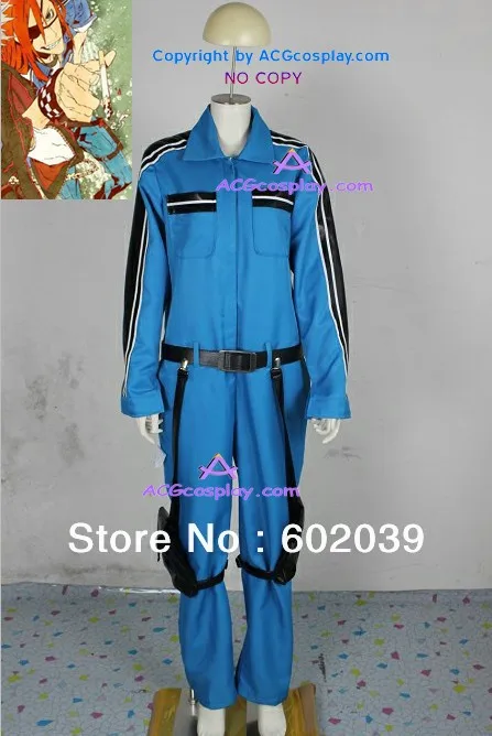 Костюм для косплея собак пули и карнидж Badou Nails включает глазный патч|cosplay costume|costume