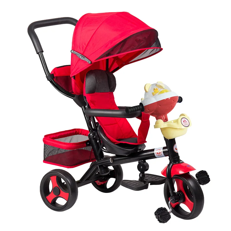 Детский трехколесный велосипед коляски трехколесные для детей малышей коляска 3