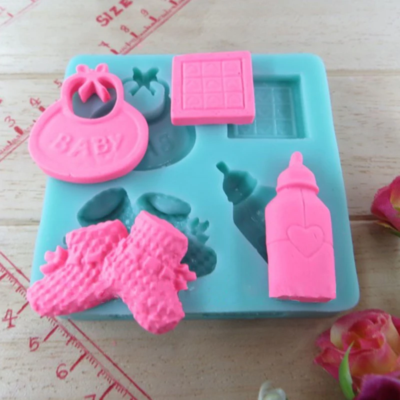 Силиконовая форма сделай сам для мыла в виде бутылки младенцев|Формы мыла| |
