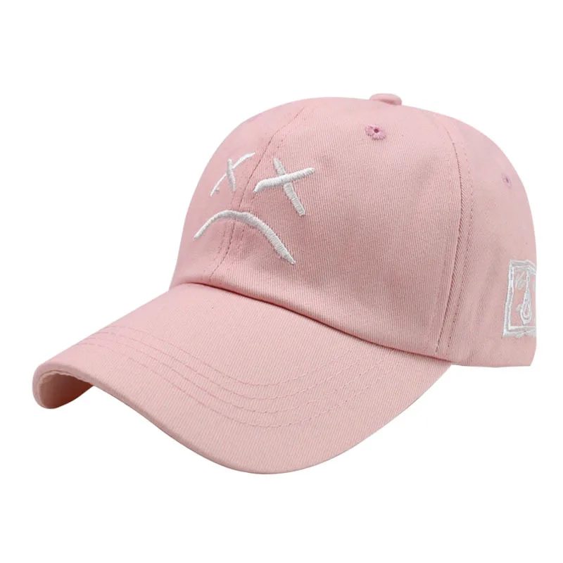 Бейсболка с вышивкой Lil Peep Sad face Dad 100% хлопок бейсболка xxxtentacion Hip Hop Cap s Golf Love lil.peep
