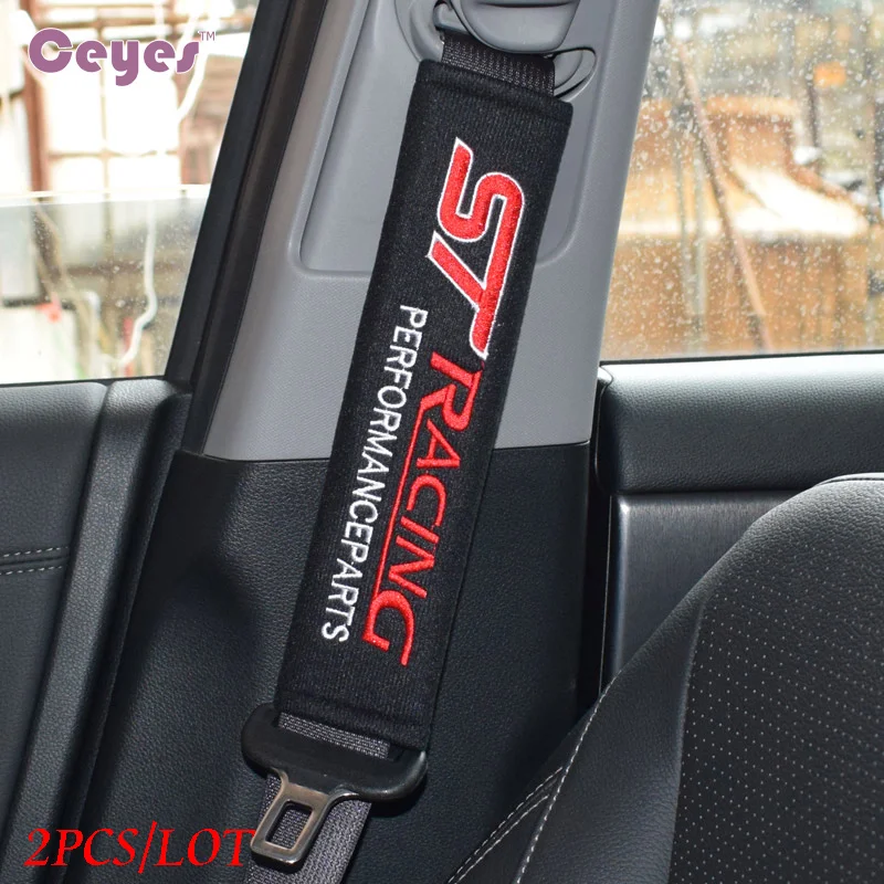 Ceyes автомобильный Стайлинг защитные накладки на плечи чехол для Ford ST Racing Focus 2 3