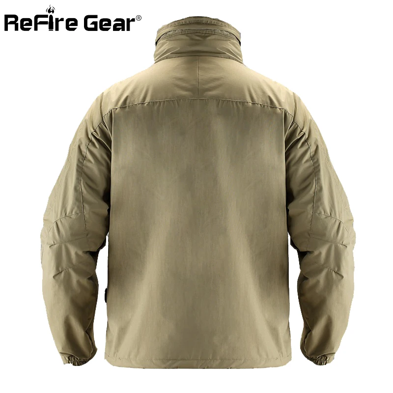 Мужская тактическая куртка ReFire Gear демисезонная мягкая Водонепроницаемая