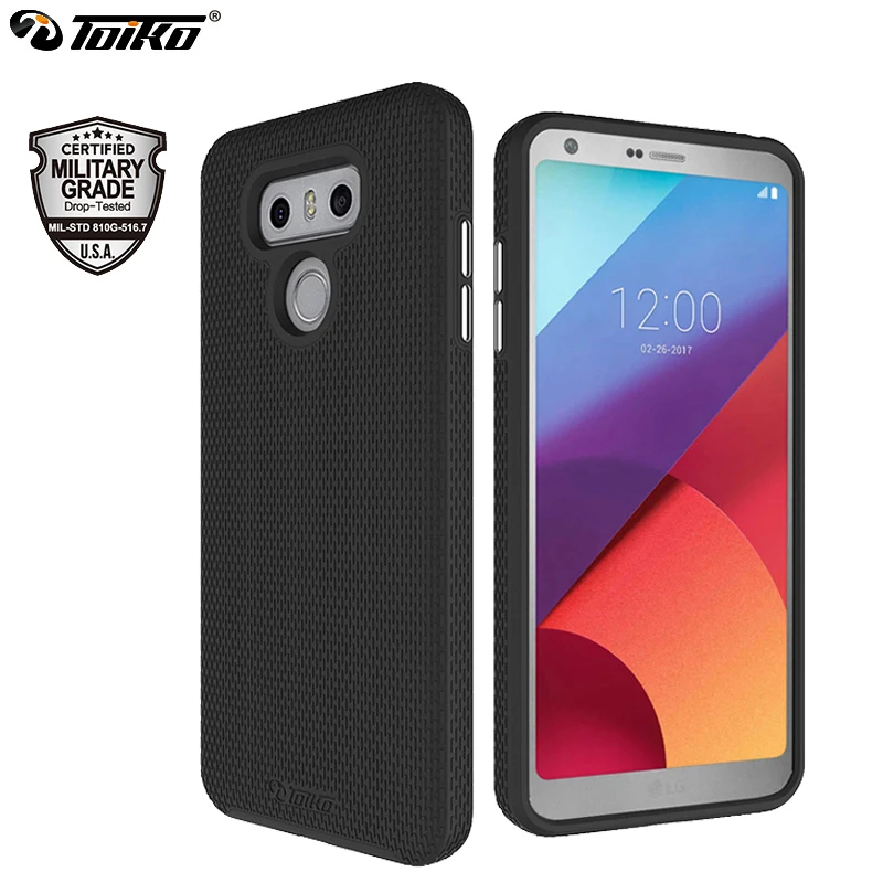 Мобильный телефон чехол TOIKO X Guard для LG G6 ударопрочный 2 в 1 задняя крышка из мягкого
