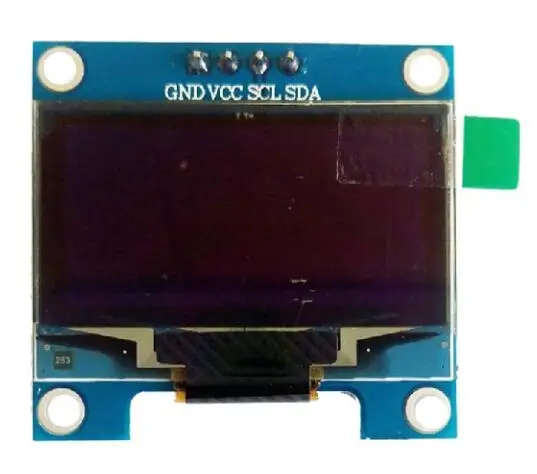 1.3 inch 4PIN White/Blue OLED Screen Module SH1106 Drive IC 128*64 IIC Interface 3.3-5V (Ver.A) | Электронные компоненты и