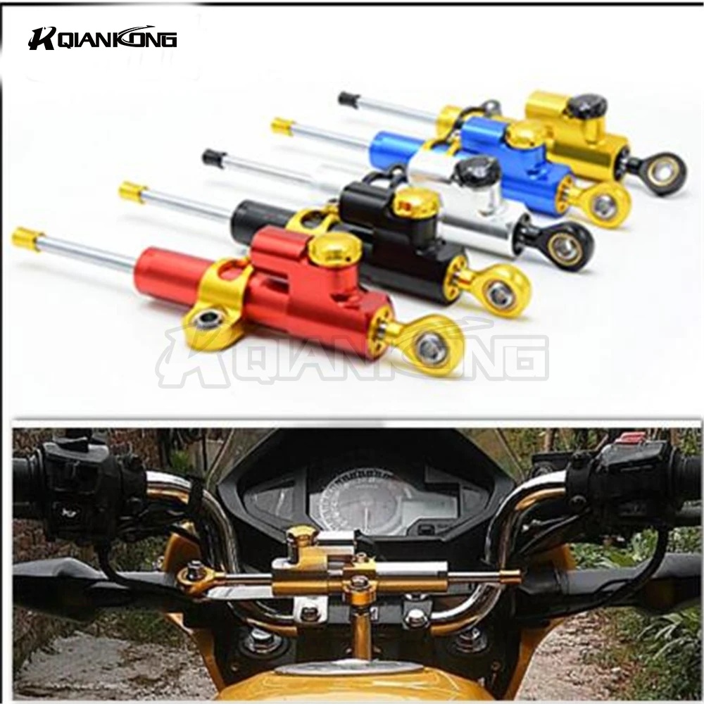 Универсальный алюминиевый амортизатор рулевого механизма R QIANKONG CNC для honda MSX PCX