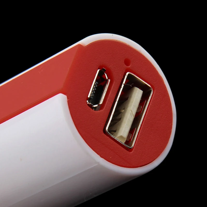 1 шт. 5 В портативный внешний аккумулятор USB 18650 |