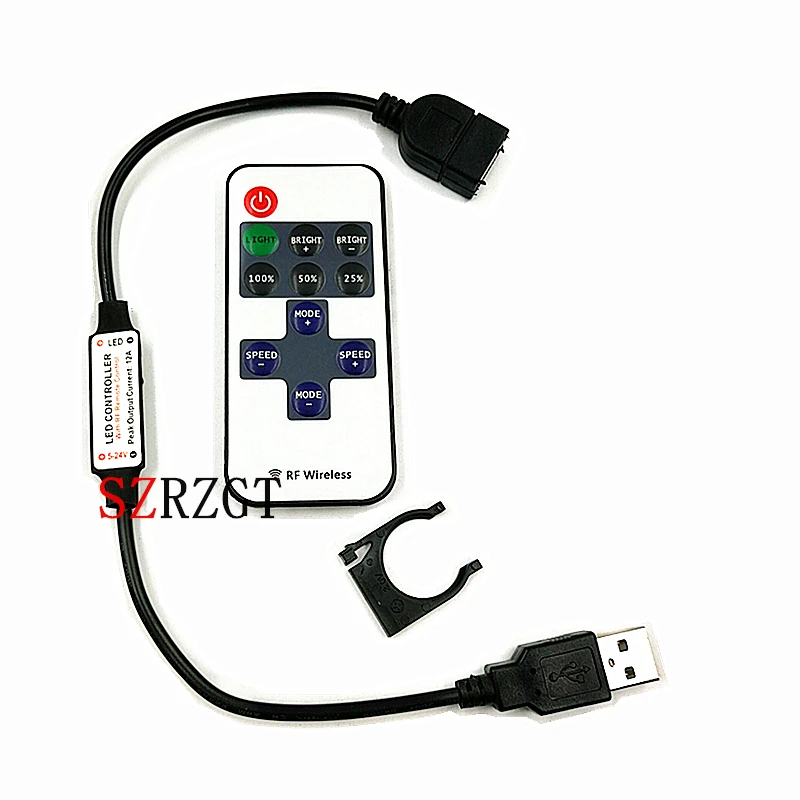 5 в USB контроллер 11 клавиш RF беспроводной пульт дистанционного управления
