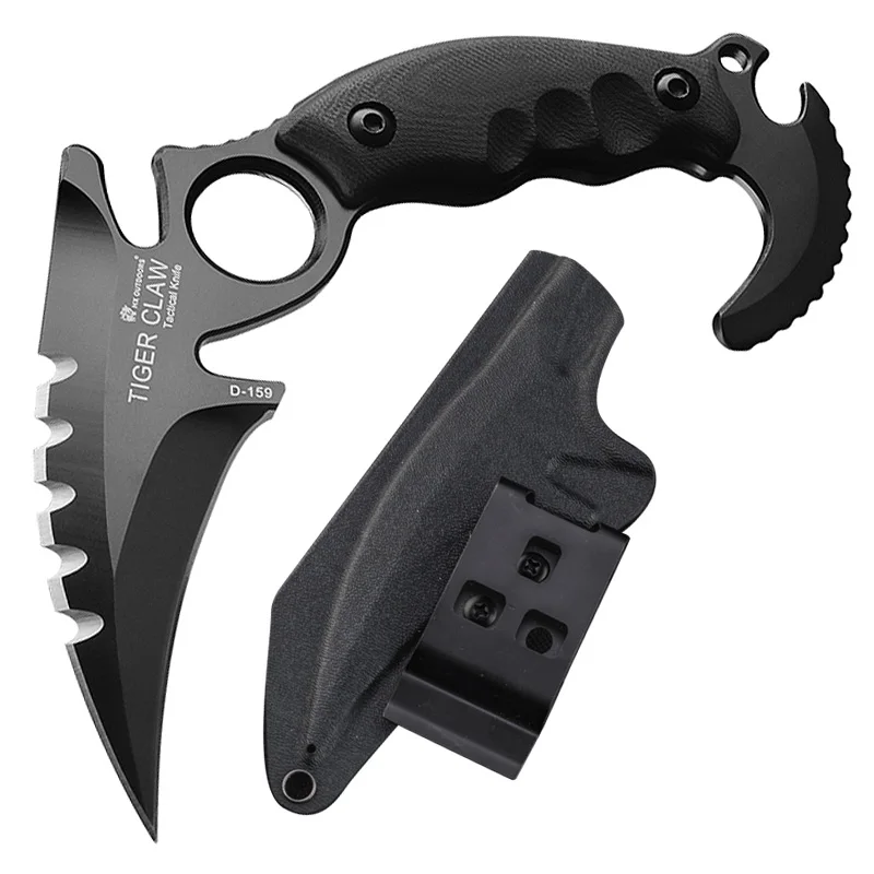HX D2 стальной нож karambit высокой твердости в стиле игры &quotcounter strike&quot ganzo real ножи для