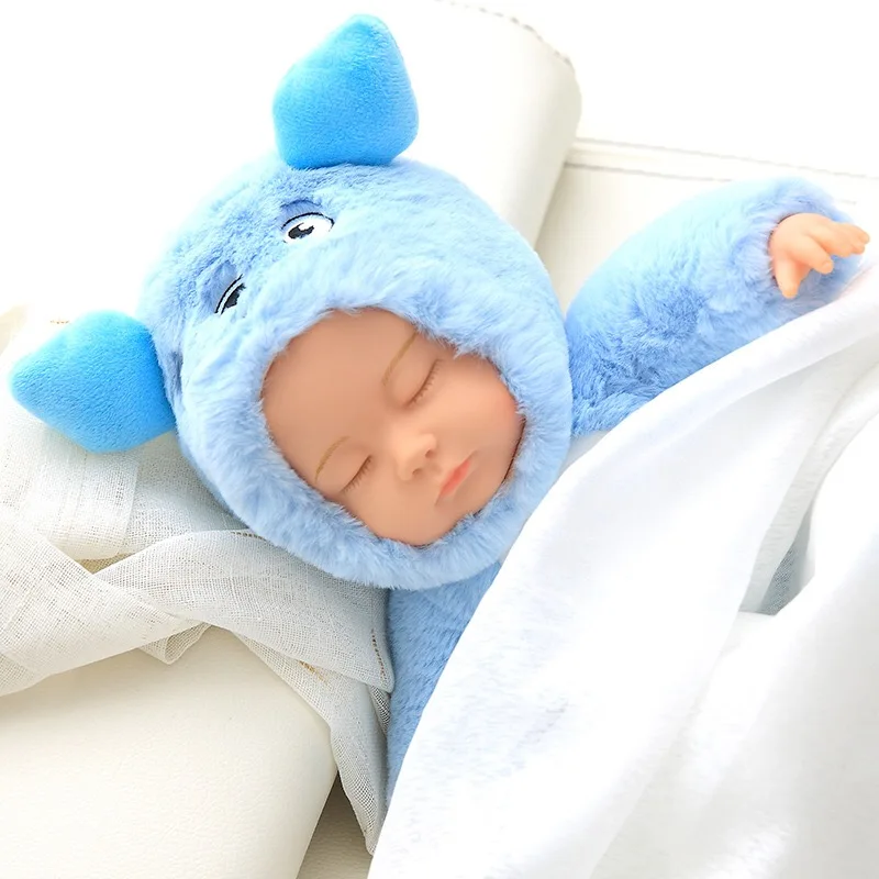 Милые спящие детские куклы мягкие плюшевые игрушки Bjd bebe животные для девочек