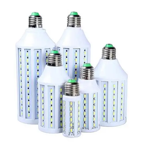 Дешевая Светодиодная лампа E27 E14 5630 SMD 10 Вт 15 25 30 220 В 110 Энергоэффективная с теплым