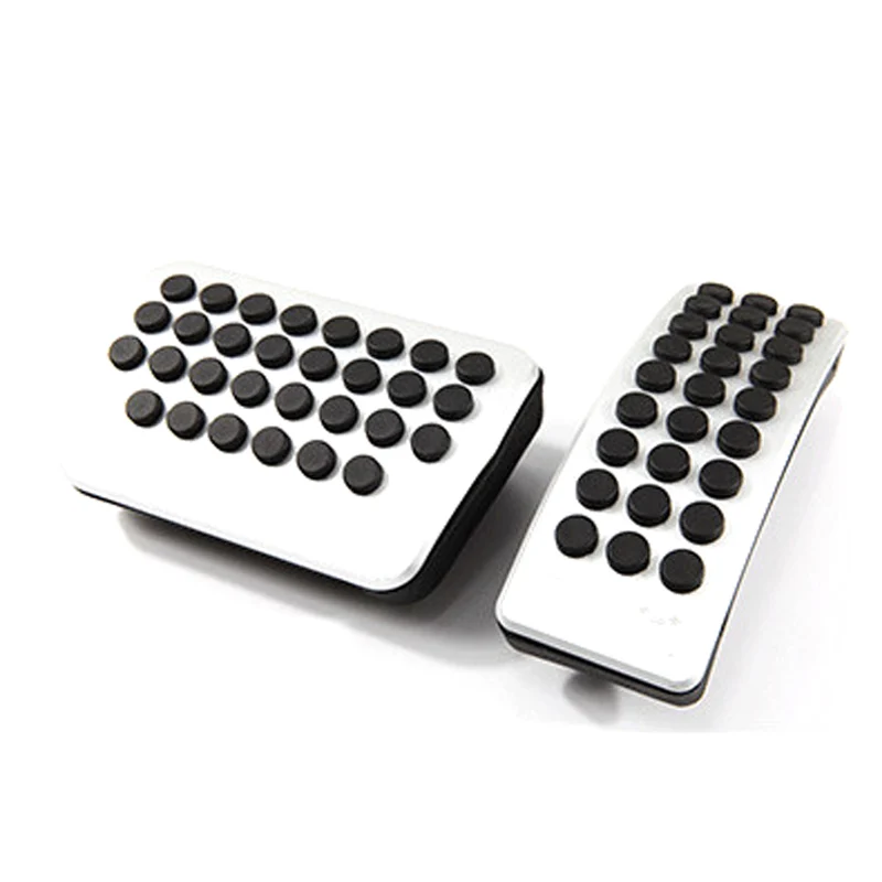 4 шт. алюминиевый нескользящий для ног топливный чехол педали газа тормоза Benz R Class