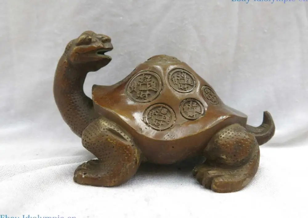 

Красивая латунная скульптура китайская медная фэн-шуй для долголетия