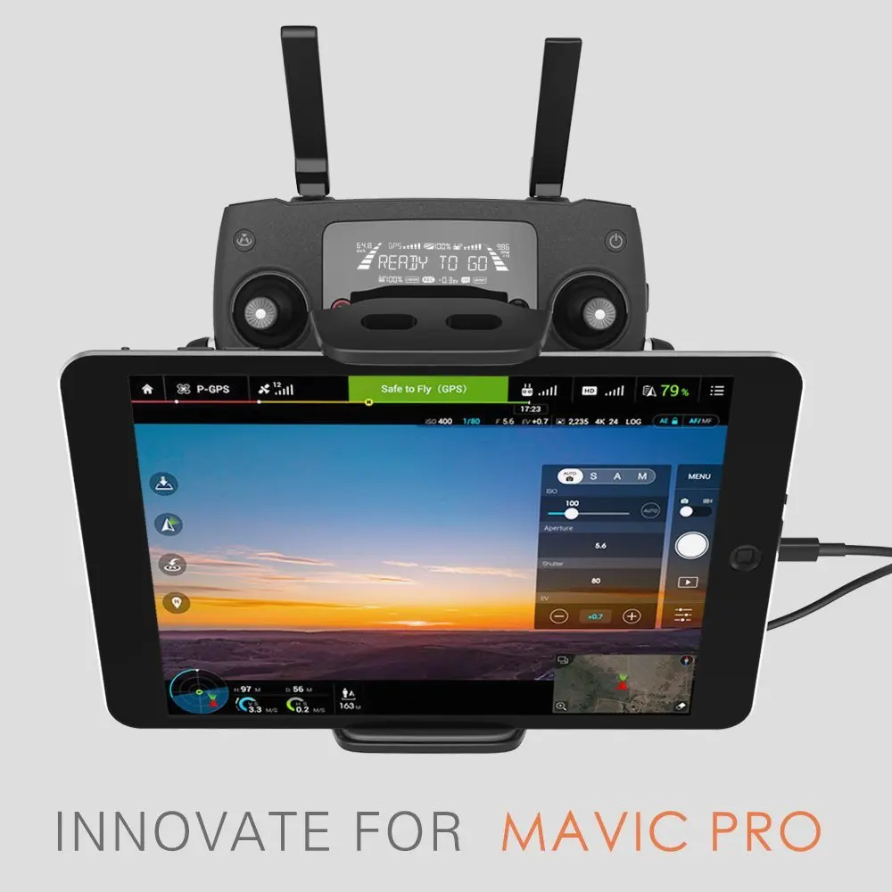 PGYTECH планшет Mavic 2/Mavic Air/Mavic Pro держатель для управления DJI MAVIC 2 PRO/Zoom DJI Spark пульт дистанционного управления аксессуар для монитора